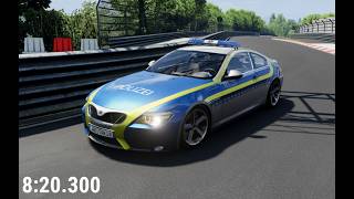 ETK F-Series FC8x Polizei on Nürburgring Nordschleife | BeamNG.Drive