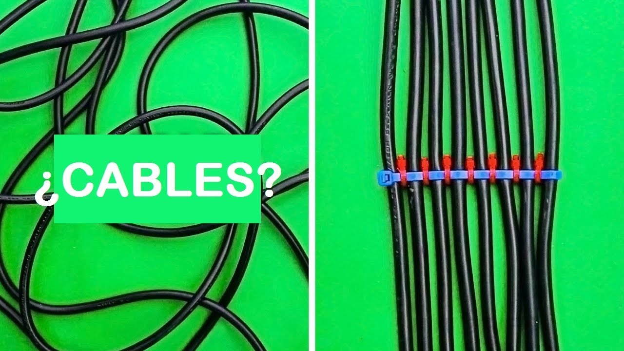 13 CONSEJOS INTELIGENTES PARA ORGANIZACIÓN DE CABLES manualidades de animales