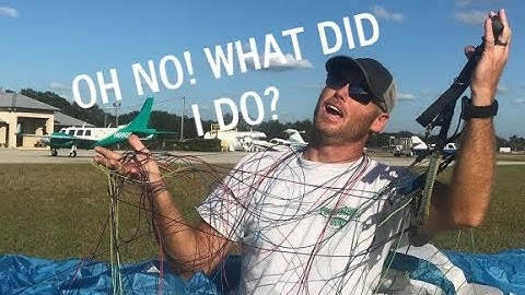 Powered paragliding Tips and Tricks - Line Untangling