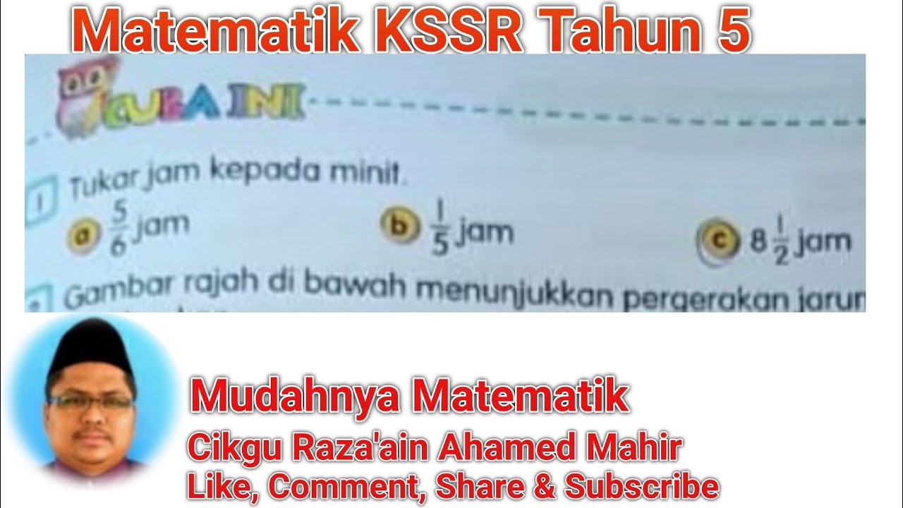 Tukar Jam Kepada Minit Tahun 5 Matematik KSSR YouTube tukar-jam-kepada-minit-tahun-5-matematik-kssr-youtube