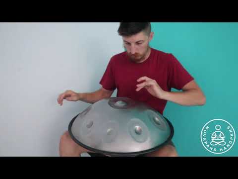 9 Note F Pygmy in Silver | Generation 7 | Novapans Handpans