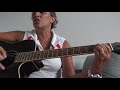 guitare j'aime quand tu aimes FRANK