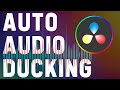 DaVinci Resolve - Best Audio Ducking Technique (Sidechaining)