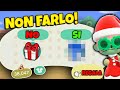 NON REGALARE questi OGGETTI ai TUOI ABITANTI a NATALE su ANIMAL CROSSING