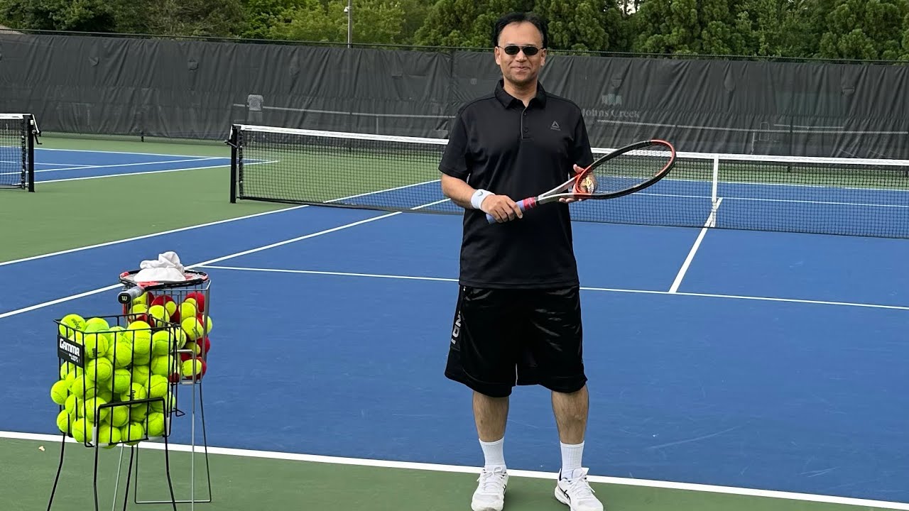 PreBeginner, DS0, Forehand Flat, Vertical Racquet,!Waist High, @A2,ASL,DL, Slow Motion, Music.