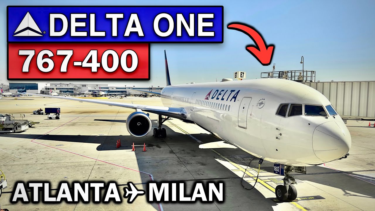 Delta Airlines 767-400 BUSINESS CLASS Review