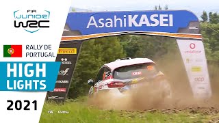 Junior WRC - Highlights Day 1 - WRC Vodafone Rally de Portugal 2021