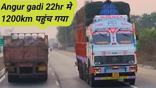 Angur gadi 22hr मे 1200km पहुंच गया,Nashik to Sambalpur