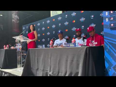 Cristopher Sánchez dedicates everything he does to his father at the 2026 All-Star Game.