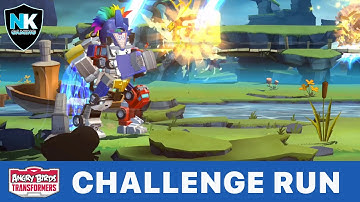 Angry Birds Transformers 2.0 - Challenge Run - Featuring Optimus Maximus