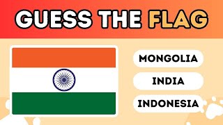 (100%) You'll get atleast one wrong | Guess the Flags of Asia!