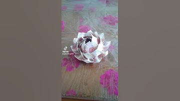 hoa sen bằng tiền giấy #handmade