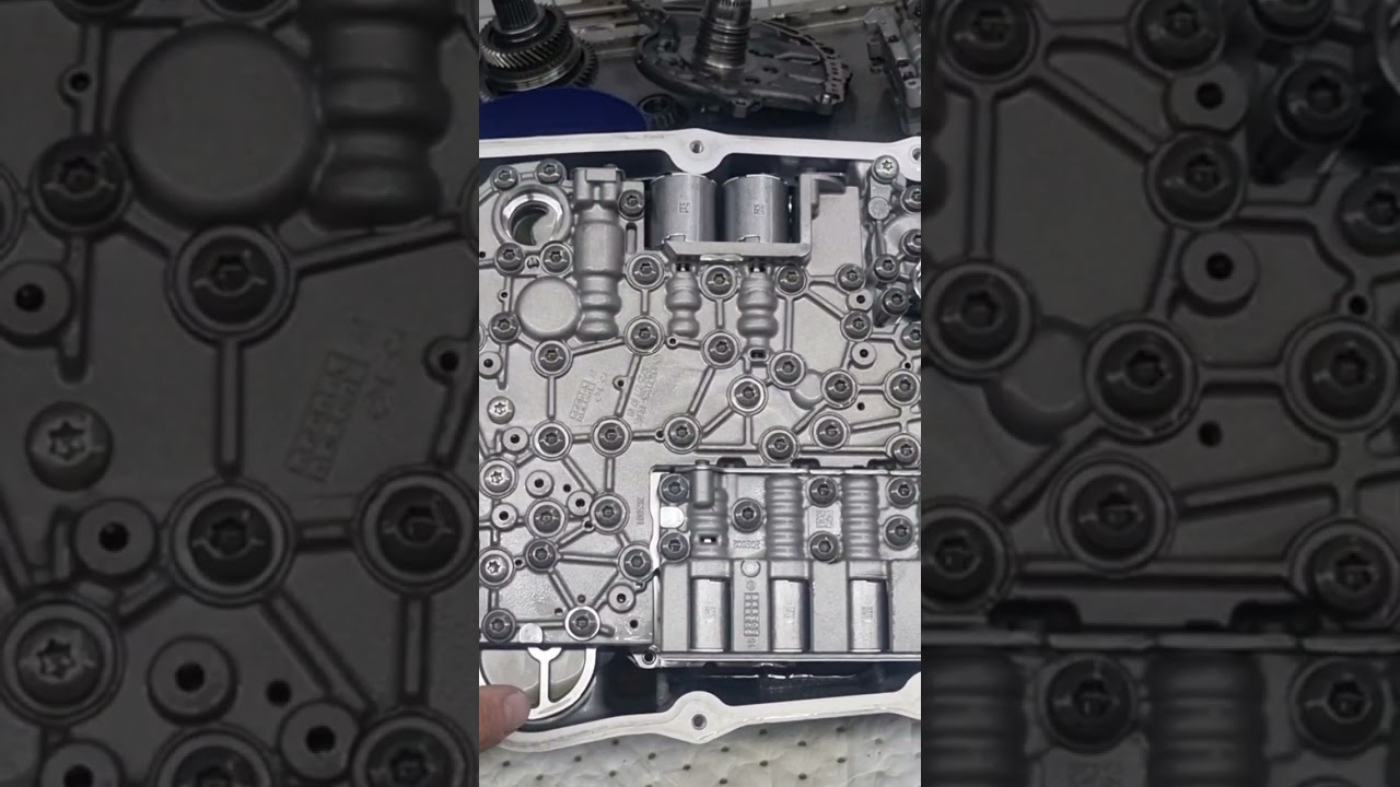 Mercedes 9G valve body remove 