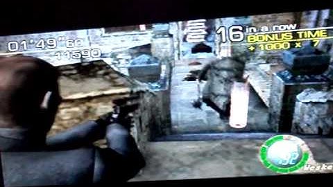 Resident Evil 4 Action Replay Max Time!!!