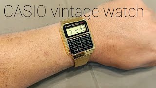 Casio vintage watch #alwaysattractive