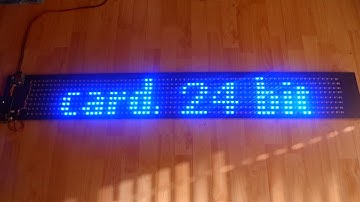 LED Matrix from WS2812 LED strip