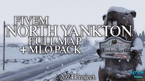FIVEM | NORTH YANKTON (FULL MAP) | +MLO PACK | GTA V | MATTEO DESIGN