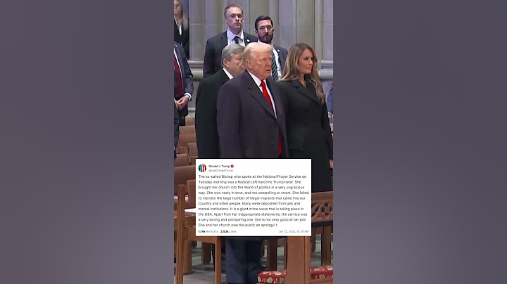 Trump demands apology from 'nasty' bishop
