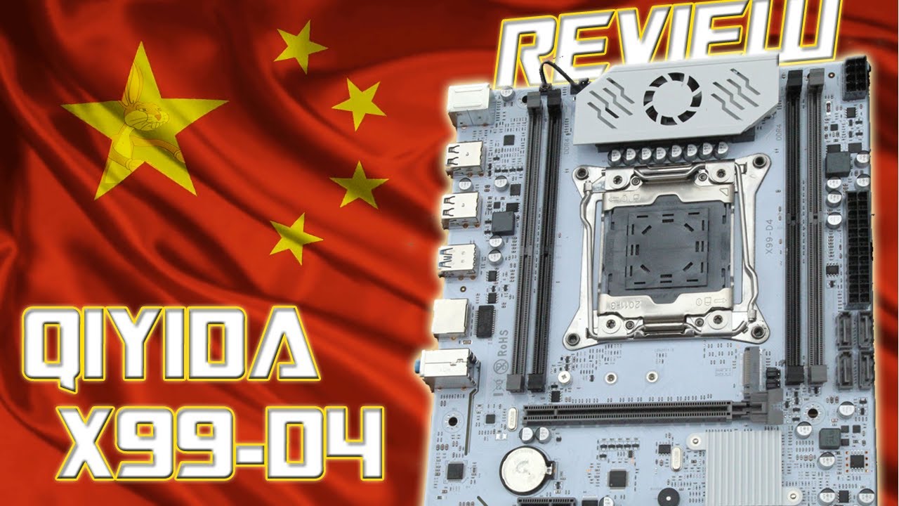 TESTE da QIYIDA X99-D4, uma PLACA-MÃE para XEON do ALIEXPRESS