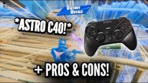 Full Review (PROS/CONS/PROBLEMS/FIXES) For the ASTRO C40 Controller! + Fortnite Gameplay w Astro C40
