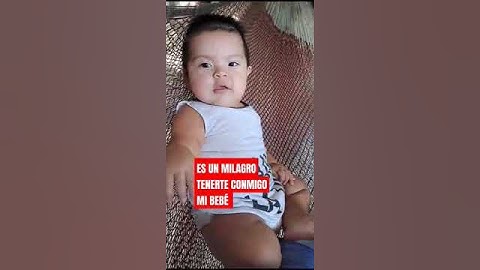 MI BEBÉ ES UN MILAGRO DE DIOS, SOBREVIVIENTE A UNA NEUMONIA EN SU NACIMIENTO #bebe #bebes #mamas