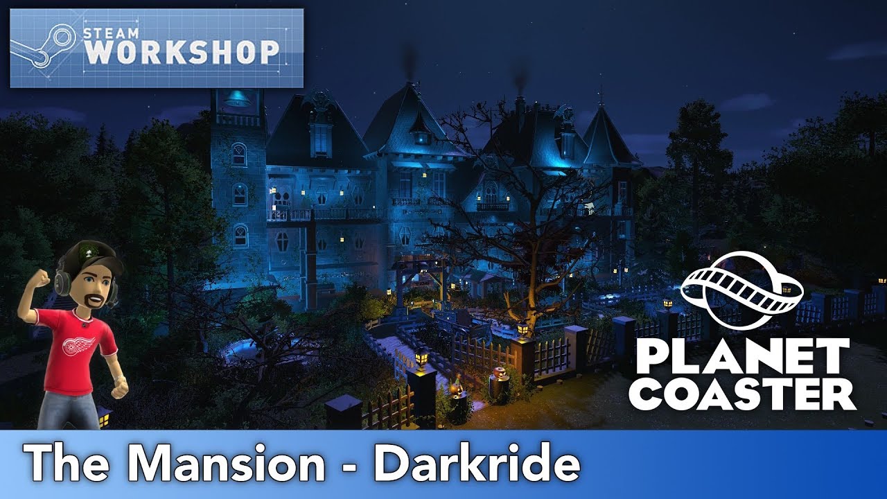 Planet Coaster | Steam Workshop - The Mansion