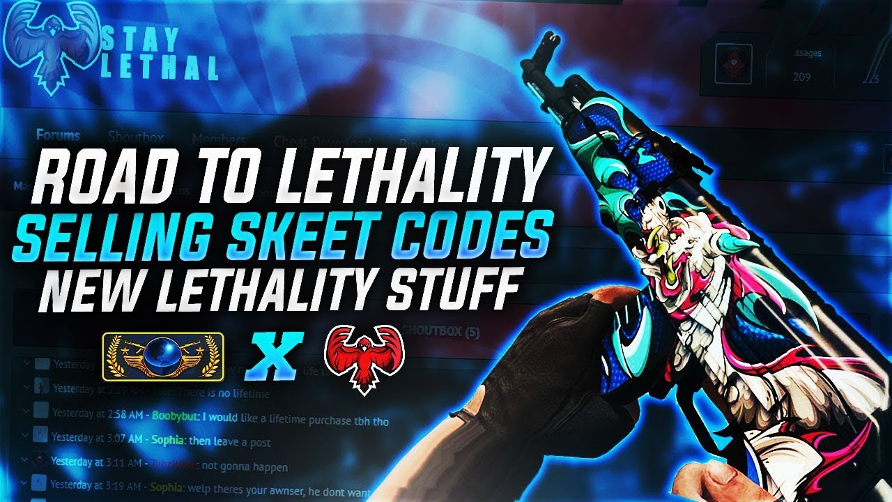 CSGO - SELLING SKEET CODES?! - ROAD TO LETHALITY [LEGIT] #2 - YouTube