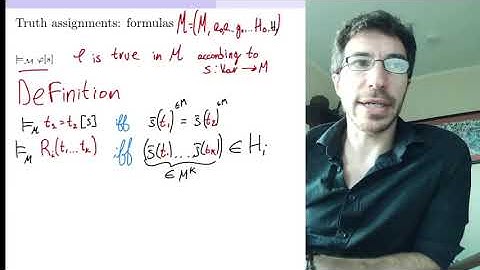 13. Logic. Interpretation of Formulas