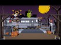 驚き!ハロウィン踏切 不思議な電車と可愛いお化け&モンスター #電車 #踏切 #ハロウィン #YAMORIN
