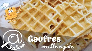 GAUFRES MOELLEUSES RAPIDE A FAIRE 226