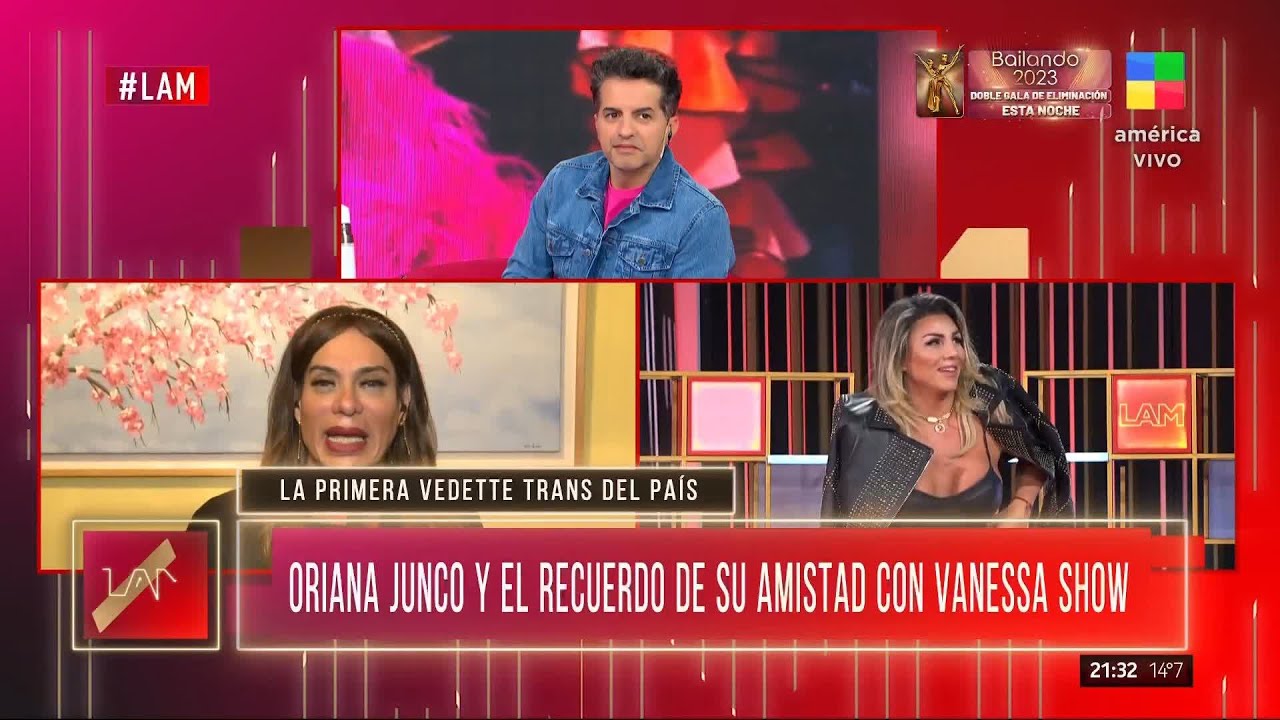 El cruce entre Oriana Junco y Barbie di Rocco por la muerte de Vanessa Show