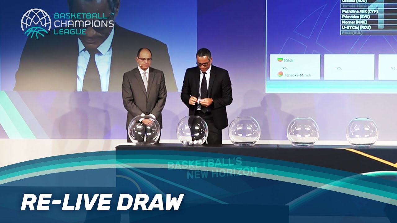 Draw results in for inaugural season of Basketball Champions League