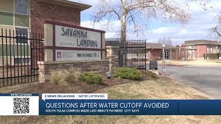 South Tulsa complex made last-minute payment to avoid water cutoff