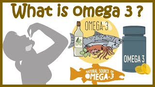 Omega 3 Fatty acids | Mechanism of action and health benefits | Food source | Omega 3 Supplements