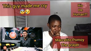 Nigerian girl react to Marcelito pomoy The prayer (by celine Dion & Andrea Bocelli) on wish 107.5