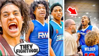 I BROUGHT 5 STARS TO AN AAU TOURNAMENT \& FIGHTS BROKE OUT!