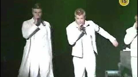 WESTLIFE   DREAMS COME TRUE & NO NO & IF I LET YOU GO CONCERT IN KOREA 31 05 01