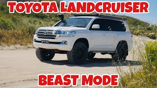 I FITTED 35s AND KING SUSPENSION TO THE TOYOTA LANDCRUISER | 2021 LC 200 SERIES BUILD EP 6