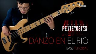 Video thumbnail of "Danzo en el rio - Miel San Marcos | Tutorial Bajo [Bass Cover - Bass Tutorial]"