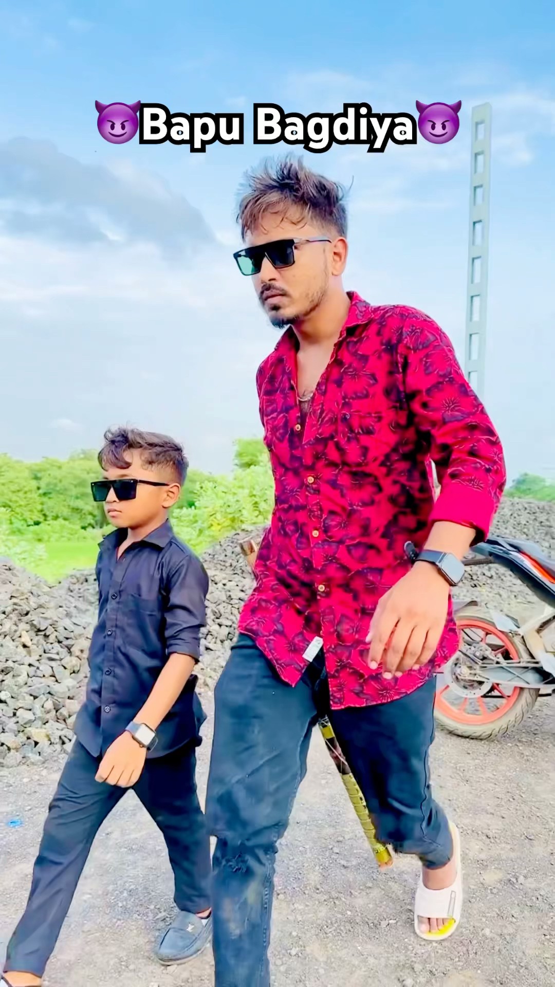 Bapu Bagdiya ??…..#tappuparmar #gujarati #rajput #bapu