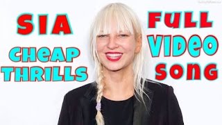 Cheapest music video cheapthrills sia cheaptrills cheep thrills lyrics
thrils trills chepa c...