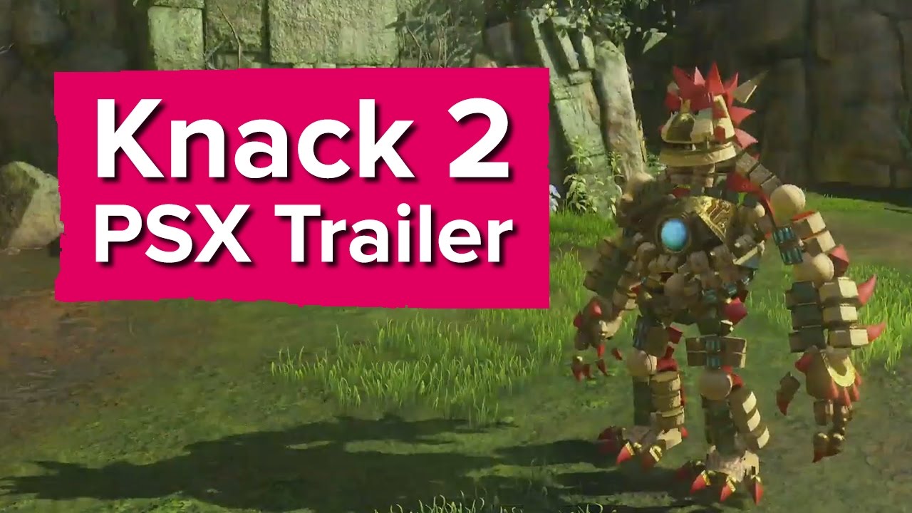 Knack 2-Player Coop Multiplayer Trailer 