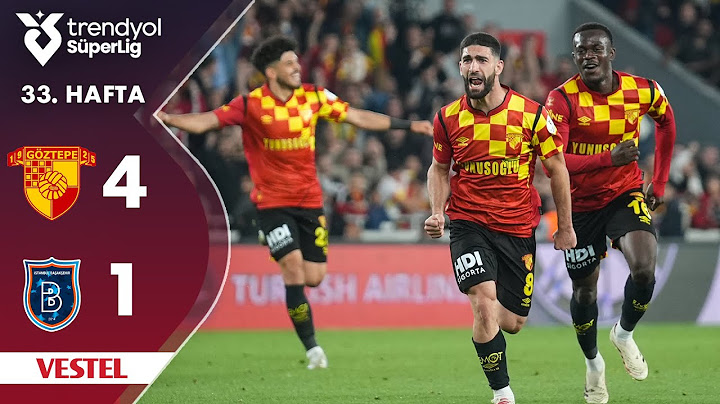 Vestel | Göztepe (4-1) Başakşehir - Highlights/Özet | Trendyol Süper Lig - 2024/25