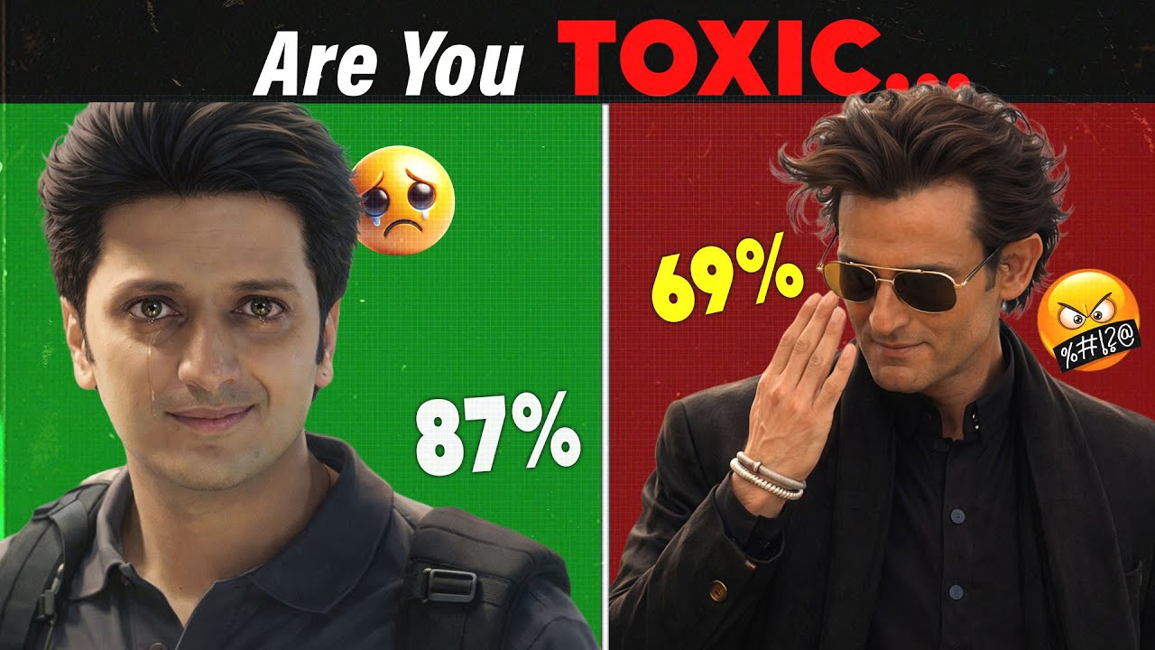 Are You TOXIC ? | Personality Test (92% Pass)