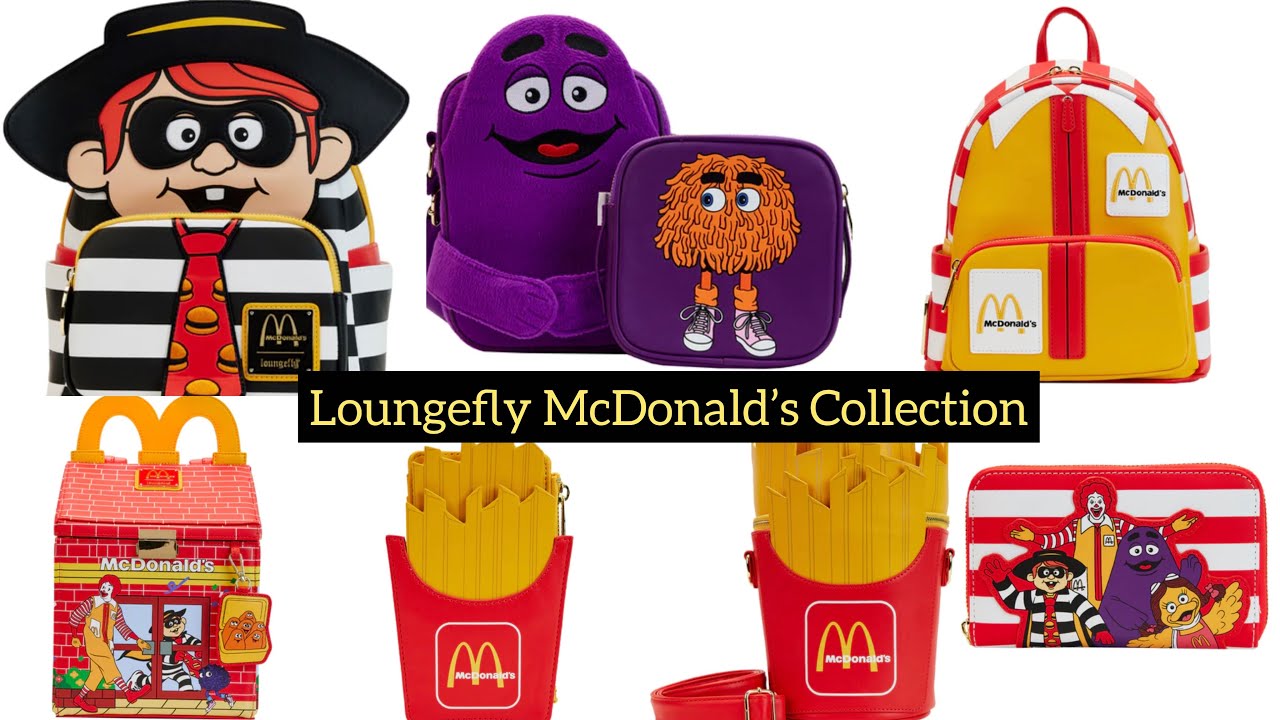 Check out the awesome first ever McDonalds @loungefly collection available  tonight at 9PM PST / MIDNIGHT EST at the small shops! Use…