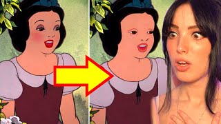 PRINCIPESSE DISNEY - CON MAKE-UP VS SENZA