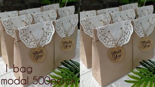 Review Tas Souvenir Wedding Murah - Klien Janur Indah Kelapa Gading