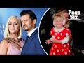 Katy perry and orlando blooms daughter daisy steals the show in first public appearance