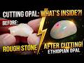 Holding A Rainbow Transforming A Rough Rock Into A Flawless Cabochon 