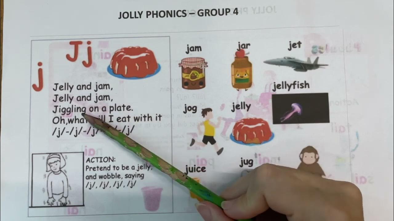 Jolly phonics letter J YouTube